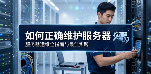 如何正确维护服务器